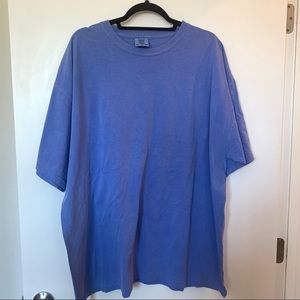 NWT Mens Comfort Colors Blue Periwinkle T-Shirt 2XL